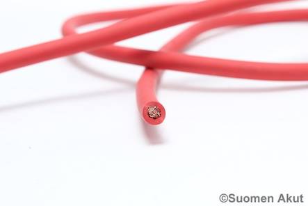 Kaapeli 16mm2 punainen 1metri Hiflex - Kaapelit - 47119960 - 1