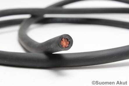 Kaapeli 50mm2 musta 1metri Hiflex - Kaapelit - 47119967120 - 1