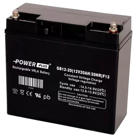 Power Plus Agm-akku 12V 20Ah M5 - AGM ajovoima- ja teollisuusakut - 21240 - 3