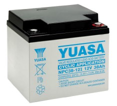 Yuasa Agm-akku 12V 38Ah NPC38-12 - AGM ajovoima- ja teollisuusakut - 21234810 - 1