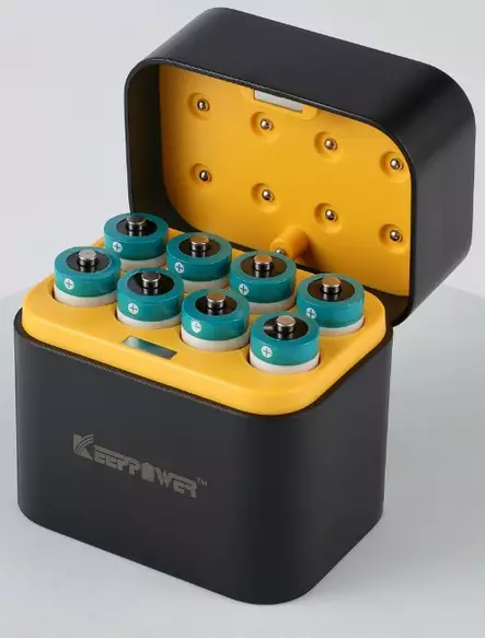 Keeppower i8 1.5v AA Laturi Li-ion usb-c - NiCd-,NiMH-,Li-ion-, LiPo-laturit - 6970906552160 - 1