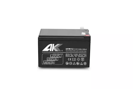 AK Agm-akku 12V 12Ah - AGM ajovoima- ja teollisuusakut - 75320 - 2