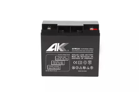 AK Agm-akku 12V 20Ah M5 - AGM ajovoima- ja teollisuusakut - 75340 - 2