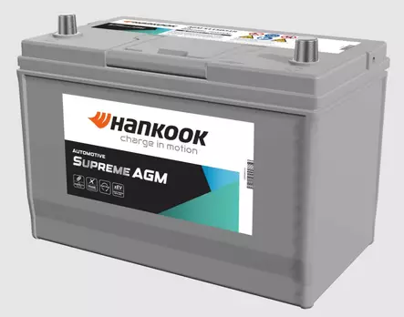 Hankook agm akku 12V 90Ah 750A(EN - AGM-akut ajoneuvoihin - 8808240020480 - 1