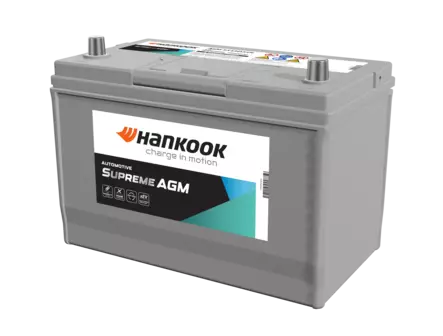 Hankook AGM-akku 12V 90Ah 750A(EN) - AGM-akut ajoneuvoihin - 8808240020480 - 1