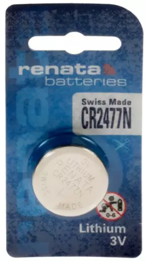 Renata Lithiumparisto CR2477N 3V - CR2477N 3V lithiumparistot - 785618132410 - 1