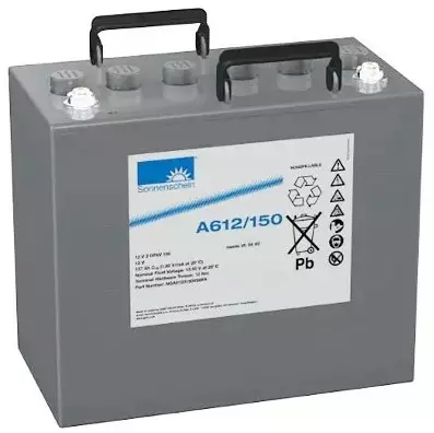 Sonnenschein geeliakku A612/15012v150Ah - Geeli ajovoima- ja teollisuusakut - 405180 - 1