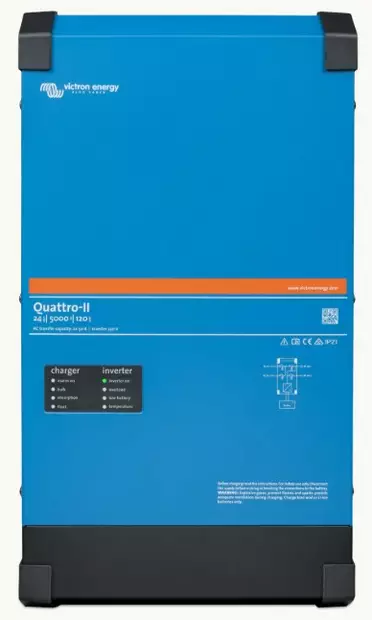 Victron Quattro II 24/5000/120-50/50 - Victron MultiPlus yhdistelmälaitteet - 8719076052920 - 2