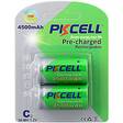 PKCELL C Ready To Use 1.2v 4500mah Nimh - C,D,9V Akut ja kennot - 6942449546210 - 2