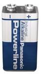 Panasonic 9V Powerline Alkalineparisto - 9V alkaliparistot - 900030 - 1