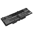 Tietokoneen Akku Dell 15.2V 3800mAh(632) - Dell kannettavan akut - 4894128197430 - 1