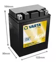 Varta Mp-Akku TX14AHL(FA)12V 12Ah210A(En - AGM MP- ja kelkan akut - 4016987169360 - 2