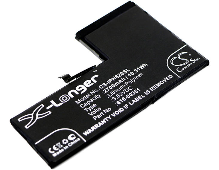 Apple Puhelimen Akku iphone X - Apple kännykän akut - 4894128131410 - 1