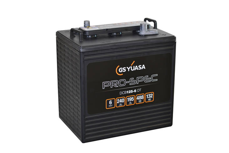 Gs Yuasa DCB125-6DT prospec 6V 240AH/20HR - Putki- ja massalevyakut - 5050694043970 - 1