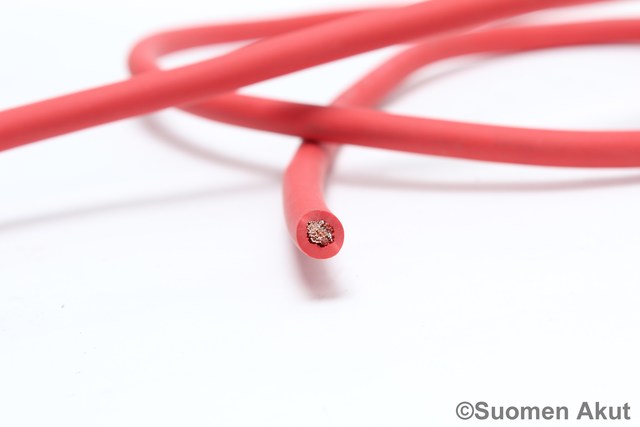 Kaapeli 16mm2 punainen 1metri Hiflex - Kaapelit - 47119960 - 1