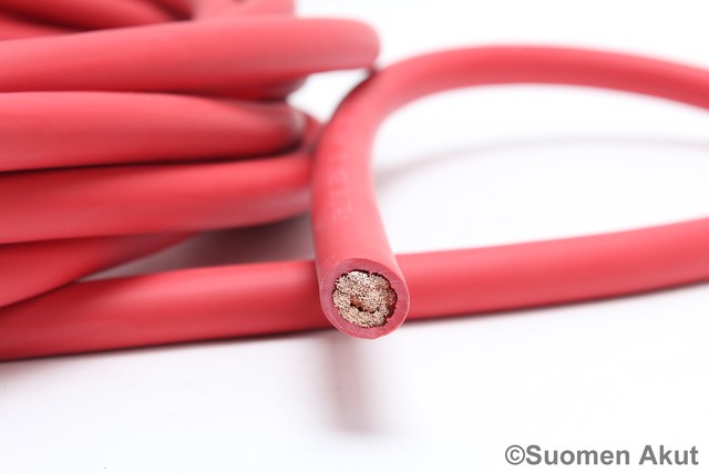 Kaapeli 95mm2 punainen 1metri Hiflex - Kaapelit - 471199671230 - 1