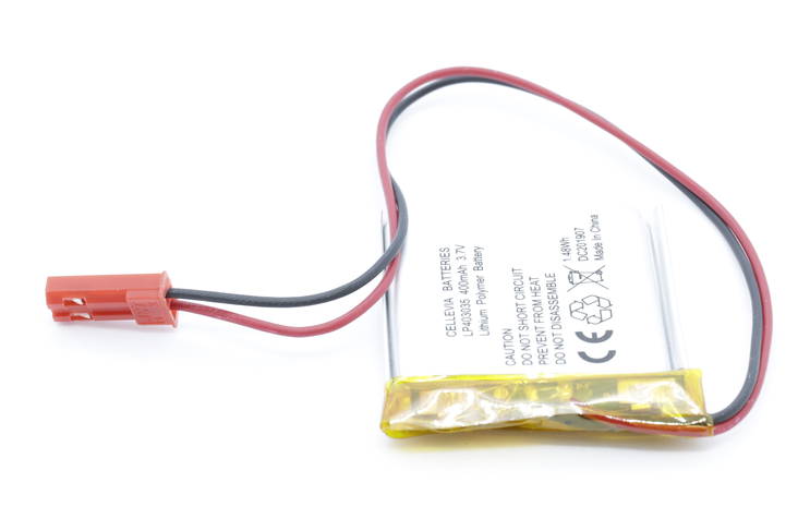 Li-polymer Akku 3.7v 400mah 403035P - Li-polymer kennot/akut - 5510 - 1