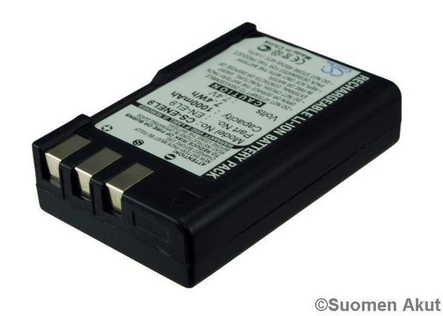 Nikon akku 7.4V 1000mAh EN-EL9 CS - Nikon kameranakut - 4894128005070 - 1
