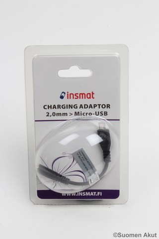 Nokian Laturi Adapt. pieni pää/Micro usb - Laturi- ja virtalähdetarvikkeet - 6418121422580 - 1