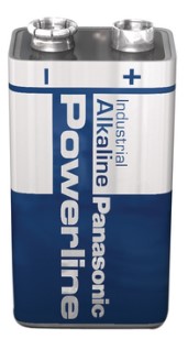 Panasonic 9V Powerline Alkalineparisto - 9V alkaliparistot - 900030 - 1