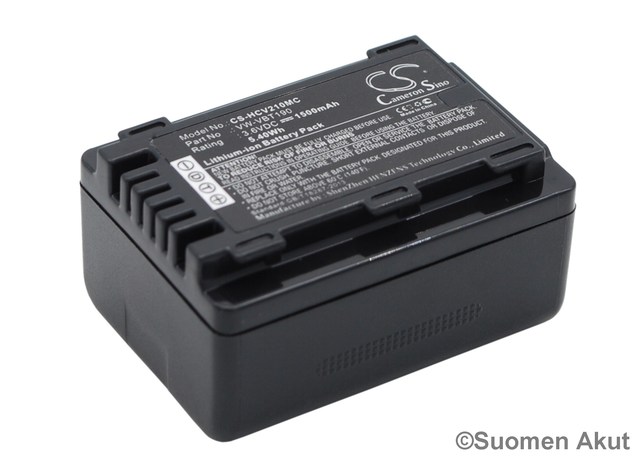 Panasonic akku 3.6V 1500mAh VW-VBT190 - Panasonic kameranakut - 4894128099130 - 1