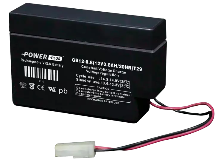 Power Plus Agm-akku 12V 0,8Ah - AGM ajovoima- ja teollisuusakut - 2110 - 3