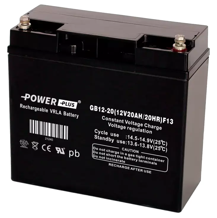 Power Plus Agm-akku 12V 20Ah M5 - AGM ajovoima- ja teollisuusakut - 21240 - 3