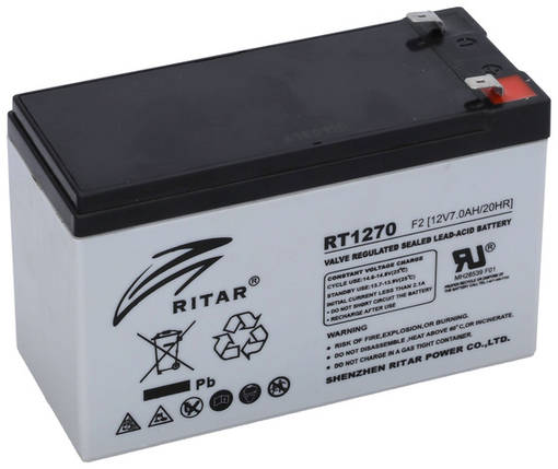 Аккумулятор ritar rt1270