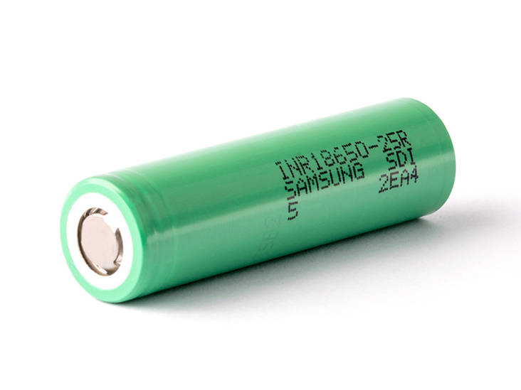 Samsung INR18650-25R M 3.7V 2500mAh - 18650 Li-ion kennot - 148150 - 1