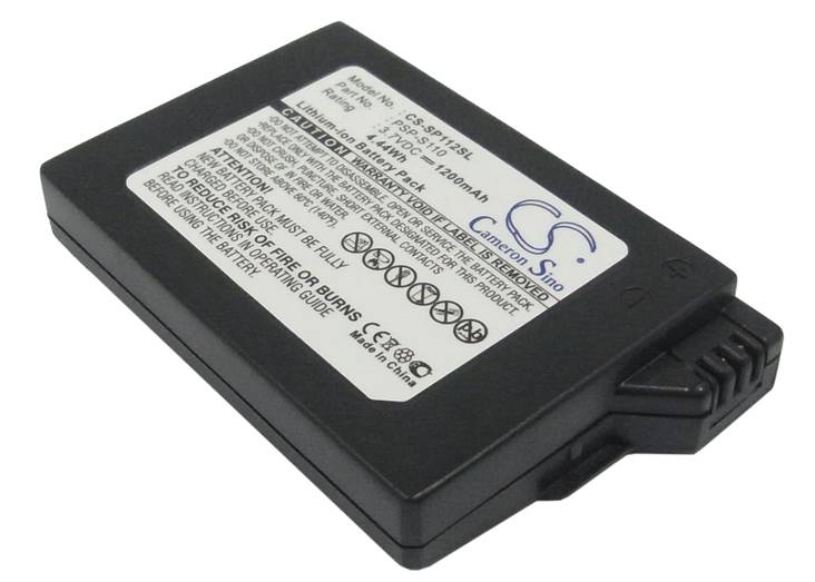 Sony PSP 3000 akku Liion 3.7v 1200mah - Pelikonsoliakut - 4894128019510 - 1