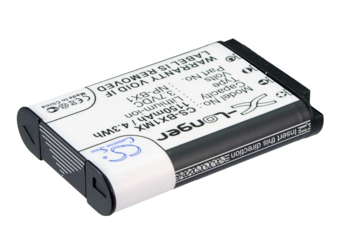 Sony akku NP-BX1 3.7V 1150mAh CS - Sony kameranakut - 4894128063490 - 1