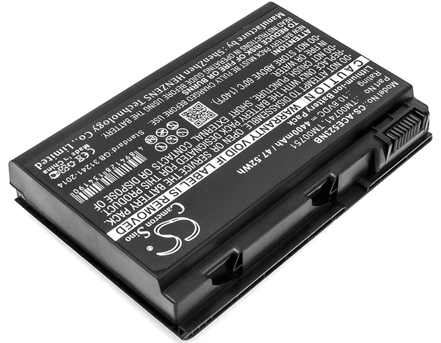 Tietokoneen Akku ACER 10,8V 4400mA(313) - Acer kannettavan akut - 4894128134190 - 1