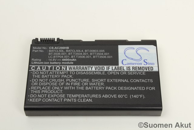 Tietokoneen Akku ACER 14,8V 4400mA(50) - Acer kannettavan akut - 4894128011750 - 1