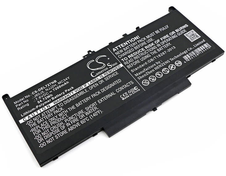 Tietokoneen Akku Dell 7.6V 7200mAh(320) - Dell kannettavan akut - 4894128124450 - 1
