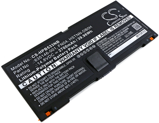 Tietokoneen Akku HP 14,8V 2700mA(305) - Hp kannettavan akut - 4894128127260 - 1
