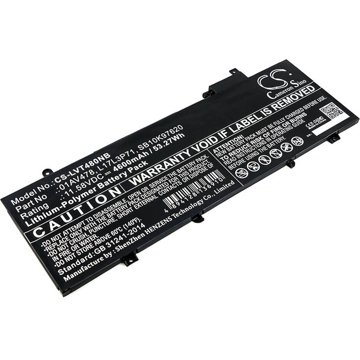 Tietokoneen Akku Lenovo11.58V4600mAh(365 - Lenovo kannettavan akut - 4894128136910 - 1
