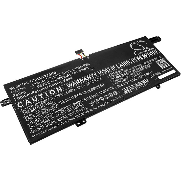 Tietokoneen Akku Lenovo7.68V6200mAh(477 - Lenovo kannettavan akut - 4894128142140 - 1