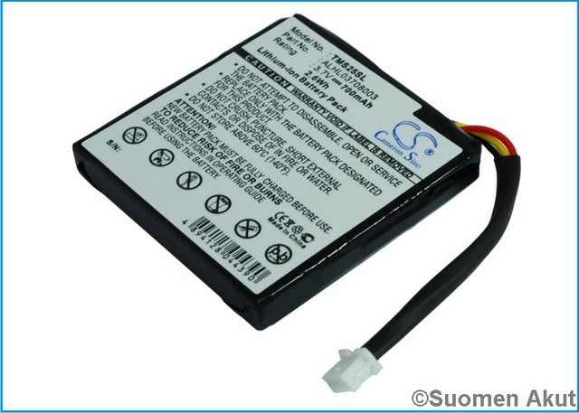 TomTom akku 3.7v 700mAh Star 20 - TomTom navigaattorin akut - 4894128044390 - 1