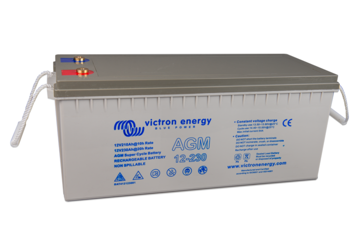 Victron Super cycle Agm-Akku 12v 230Ah - AGM ajovoima- ja teollisuusakut - 8719076039570 - 1