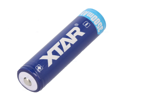 XTAR MR18650 3.7V 3500mAh Liion 10A - 18650 Li-ion kennot - 6952918340690 - 1
