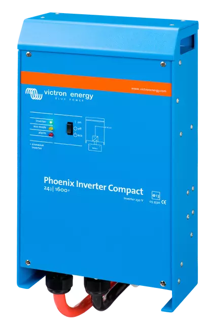 Victron Invertteri Phoenix 24V 1600VA - 24V siniaalto invertteri - 8719076065050 - 1
