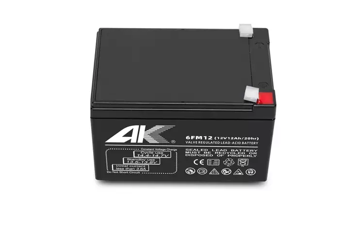 AK 6FM12 Agm-akku 12V 12Ah - AGM ajovoima- ja teollisuusakut - 75320 - 1