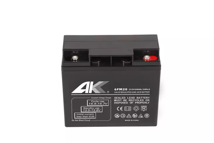 AK Agm-akku 12V 20Ah M5 - AGM ajovoima- ja teollisuusakut - 75340 - 1