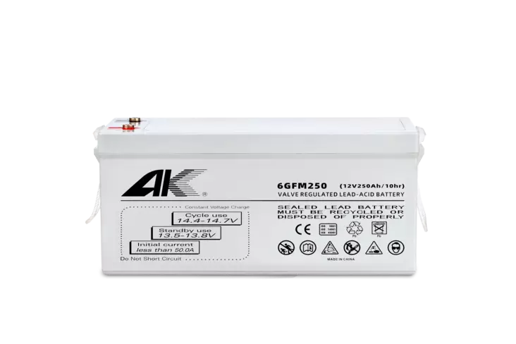 AK Agm-akku 12V 250Ah - AGM ajovoima- ja teollisuusakut - 75360 - 1