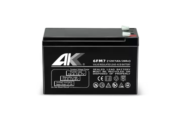 AK Agm-akku 12V 7Ah - AGM ajovoima- ja teollisuusakut - 75310 - 1