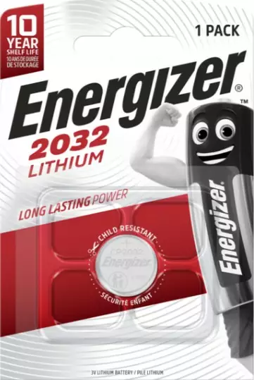 CR2032 3V Lithiumparisto 1kpl Blist - CR2032 3V lithiumparistot - 7638900083040 - 1