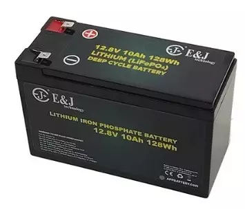 E&J EJ1210 Li-ion akku 12,8V 10Ah - Li-ion ajovoima- ja teollisuusakut - 59430 - 1