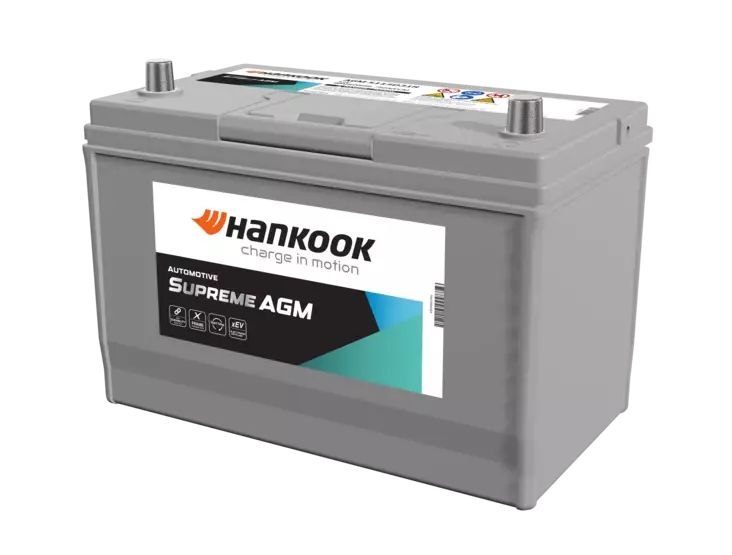 Hankook AGM-akku 12V 90Ah 750A(EN) - AGM-akut ajoneuvoihin - 8808240020480 - 1