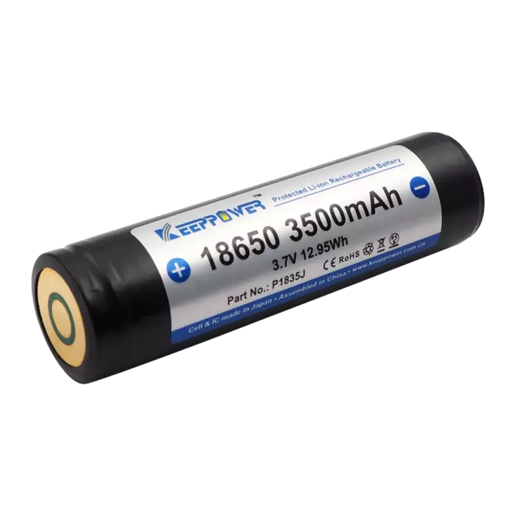 Keeppower akku P1835J 18650 2kpl piir. - Muut Li-ion kennot - 54510 - 3