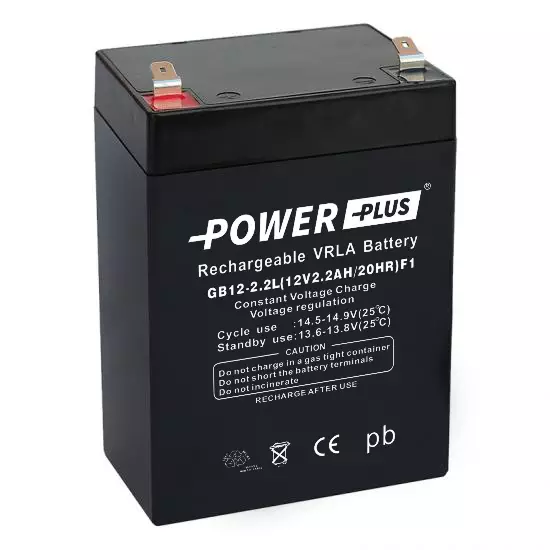 Power Plus Agm-akku 12V 2,2Ah - AGM ajovoima- ja teollisuusakut - 21150 - 1